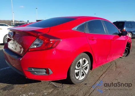 2017 Honda Civic Lx from USA, damaged, VIN 2HGFC2F54HH507282